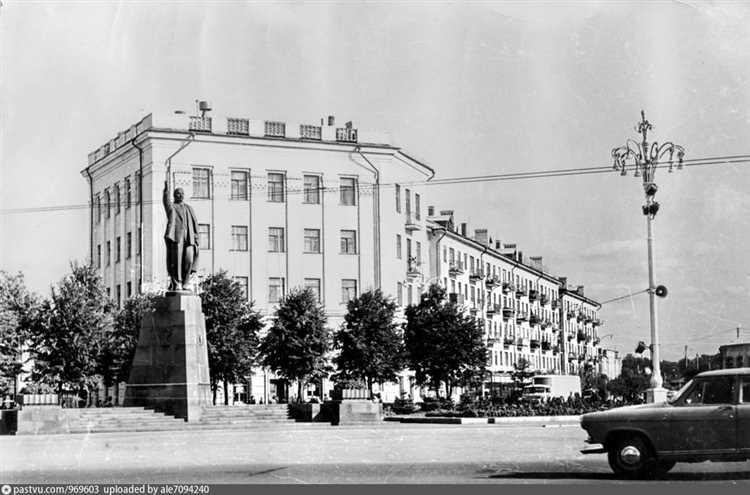 Разработка площади Ленина